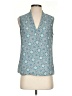 Max Studio Teal Sleeveless Blouse Size S - photo 1