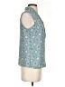 Max Studio Teal Sleeveless Blouse Size S - photo 4