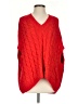 St. John Red Poncho Size XS - photo 1