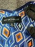 My Michelle 100% Polyester Argyle Blue Casual Dress Size M - photo 7