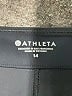 Athleta Solid Black Active Pants Size 14 - photo 7