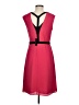BCBGMAXAZRIA 100% Polyester Color Block Red Cocktail Dress Size 6 - photo 2