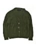 Gioberti 100% Cotton Green Cardigan Size 10 - photo 1