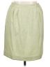 Unbranded 100% Polyester Solid Green Formal Skirt Size 14 (petite) - photo 1