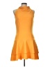 Elliatt Solid Orange Cocktail Dress Size L - photo 1