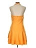 Elliatt Solid Orange Cocktail Dress Size L - photo 2