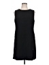 Halogen 100% Polyester Black Casual Dress Size 16 - photo 1