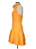 Elliatt Solid Orange Cocktail Dress Size L - photo 5