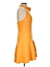 Elliatt Solid Orange Cocktail Dress Size L - photo 4