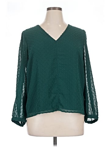 J.Crew Factory Store 3/4 Sleeve T-Shirt (view 1)