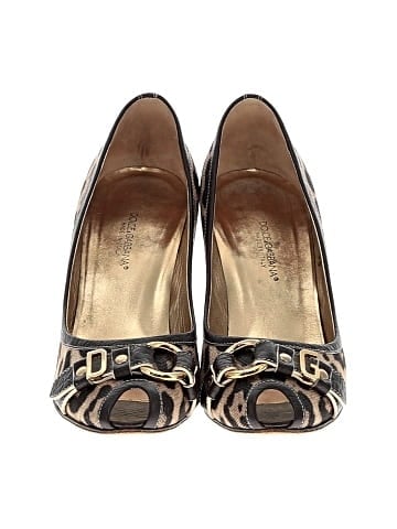 Dolce & Gabbana Vintage Peep Toe Pumps (view 2)