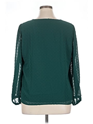 J.Crew Factory Store 3/4 Sleeve T-Shirt (view 2)