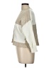 Poof! Color Block Tan Pullover Sweater Size L - photo 5