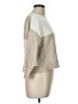 Poof! Color Block Tan Pullover Sweater Size L - photo 4