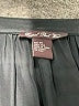 Central Park West 100% Silk Black 3/4 Sleeve Silk Top Size M - photo 7