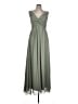 Lulus 100% Polyester Green Cocktail Dress Size L - photo 1