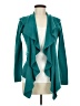 Covington 100% Acrylic Teal Cardigan Size Med Petite - photo 1