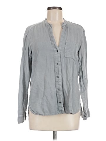James Perse Long Sleeve Button-Down Shirt (view 1)