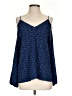 Crescent 100% Polyester Blue Tank Top Size S - photo 1