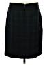 Anne Klein 100% Polyester Plaid Black Formal Skirt Size 2 - photo 2