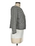 Isaac Mizrahi New York 100% Polyester Stripes Ivory Blazer Size 6 - photo 4