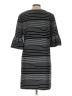 Max Studio Stripes Black Casual Dress Size L - photo 2