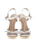 Via Spiga 100% Leather White Heels Size 9 1/2 - photo 2