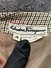Salvatore Ferragamo 100% Cupro Houndstooth Green Blazer Size EU (IT) 48 / US 12 - photo 6