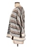 Tru Luxe Jeans Stripes Gray Poncho Size L - photo 5