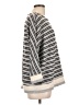 Tru Luxe Jeans Stripes Gray Poncho Size L - photo 4