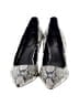MICHAEL Michael Kors 100% Leather Animal Print Ivory Heels Size 6 1/2 - photo 2