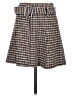 Zara Houndstooth Blue Casual Skirt Size S - photo 1