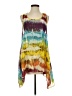 Madison Paige 100% Polyester Tie-dye Yellow Sleeveless Blouse Size L - photo 1