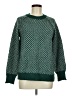 Staccato Chevron-herringbone Green Pullover Sweater Size M - photo 1