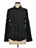 Alexander Jordan 100% Rayon Polka Dots Black Long Sleeve Blouse Size L - photo 1