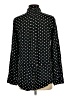 Alexander Jordan 100% Rayon Polka Dots Black Long Sleeve Blouse Size L - photo 2