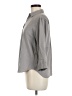Uniqlo Gray 3/4 Sleeve Button-Down Shirt Size M - photo 5
