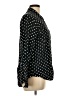 Alexander Jordan 100% Rayon Polka Dots Black Long Sleeve Blouse Size L - photo 4