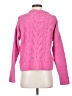 American Eagle Outfitters 100% Polyester Hearts Pink Pullover Sweater Size XS - photo 2