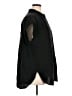 Gap Solid Black Short Sleeve Blouse Size XL (tall) - photo 4