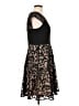 London Style 100% Polyester Black Cocktail Dress Size 10 - photo 4