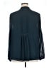 Coldwater Creek 100% Polyester Blue Long Sleeve Blouse Size XL - photo 2
