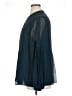 Coldwater Creek 100% Polyester Blue Long Sleeve Blouse Size XL - photo 5