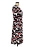 Jones Studio Graphic Red Casual Dress Size 10 - photo 4