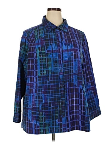 Catherines Long Sleeve Blouse (view 1)