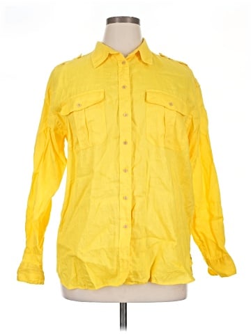 Lauren by Ralph Lauren Long Sleeve Button-Down Shirt (view 1)