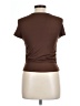 Shein Brown Short Sleeve T-Shirt Size L - photo 2