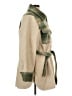 Tahari 100% Polyester Green Coat Size L - photo 4
