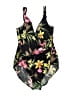 Miraclesuit Floral Black One Piece Swimsuit Size 18 - photo 1
