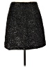 Hutch 100% Polyester Tweed Black Formal Skirt Size M - photo 1